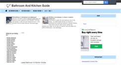 Desktop Screenshot of bathroomandkitchenguide.com